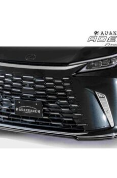 【Premium Edition】LEXUS LM500h フロントリップスポイラー 平織りカーボン製・紫外線カットクリアー塗装【アヴァンツァーレ】