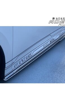 【Premium Edition】４０系アルファード ４０系ヴェルファイア サイドスポイラー 平織りカーボン製・紫外線カットクリアー塗装【アヴァンツァーレ】