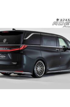 【Premium Edition】LEXUS LM500h リアサイドスポイラー 平織りカーボン製・紫外線カットクリアー塗装【アヴァンツァーレ】